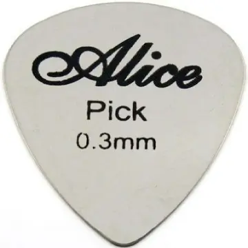 Alice AP100S Púa Metálica de Gota 0.3 mm