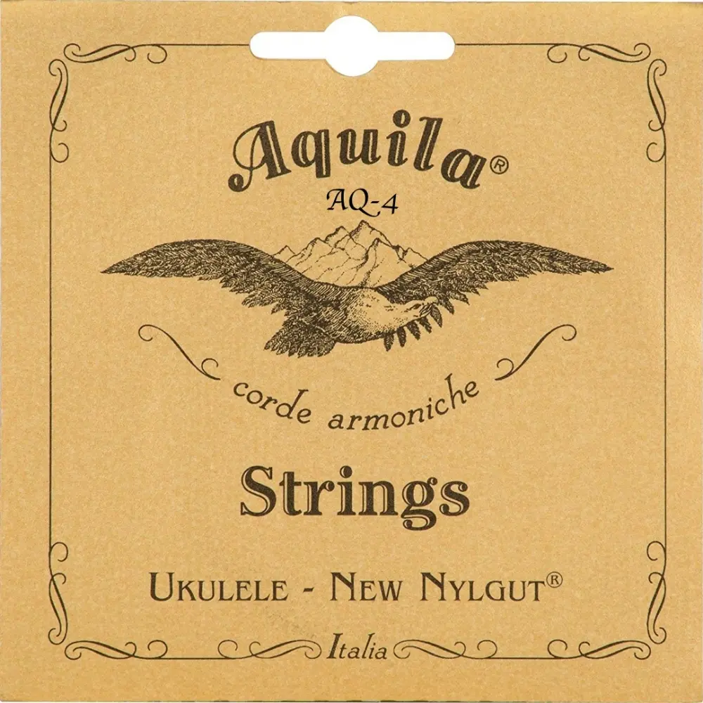 Aquila AQ4 Encordadura para Ukulele Soprano Italianas