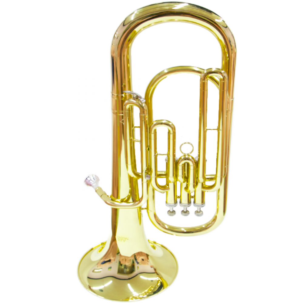 BARITONOBB Barítono Si Bemol Laqueado De Laton Dorado