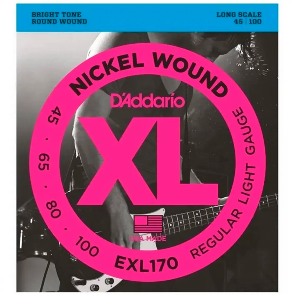 [EXP170] D’Addario EXP170 Encordadura para Bajo Eléctrico 45-100