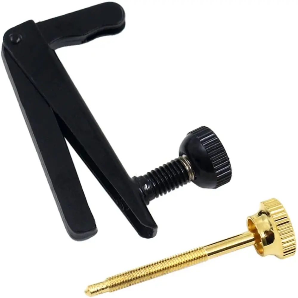 Microafinador MAV12 Para Violín 1/4 o 1/2 Color Negro