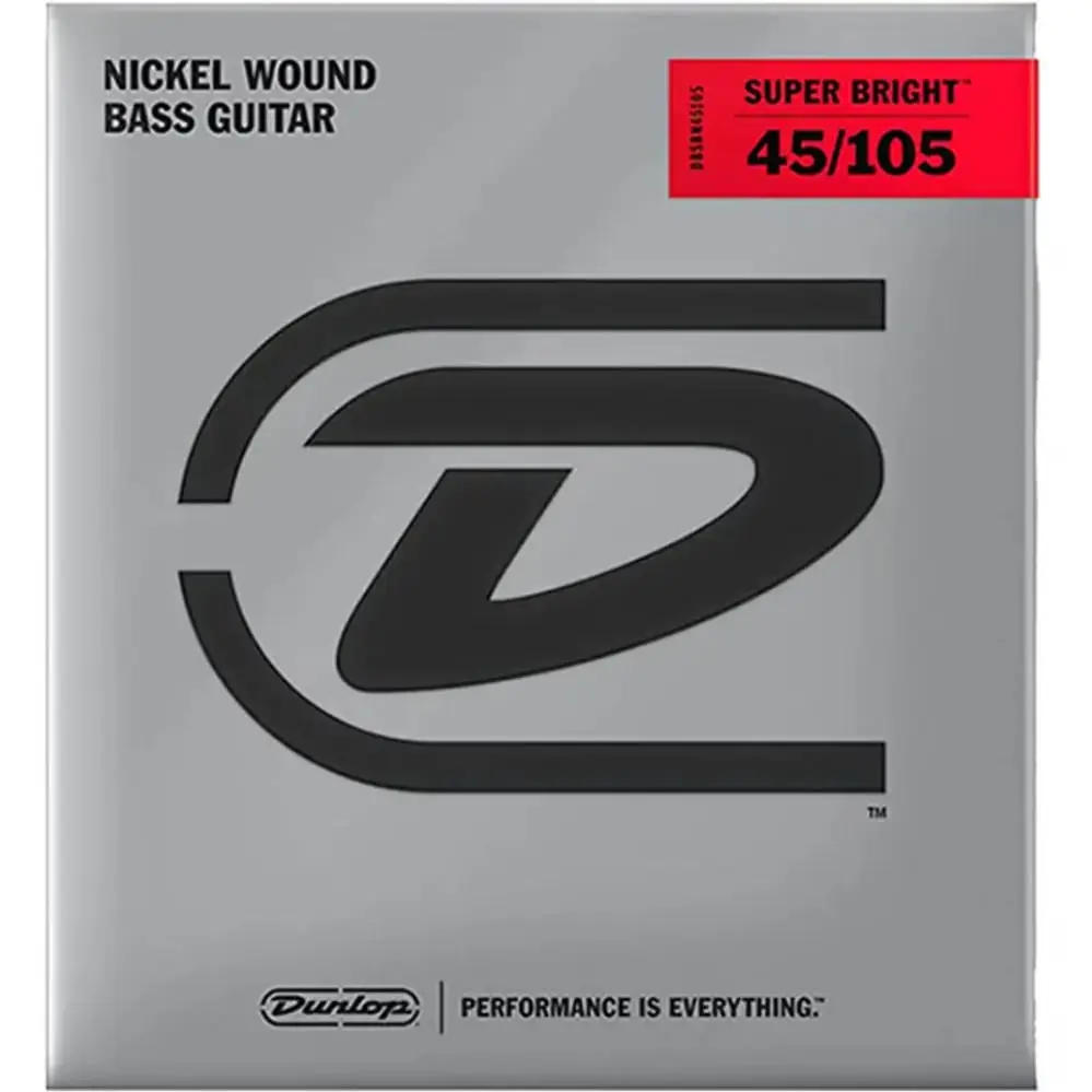 Dunlop DBSBN45105 Encordadura para Bajo 4 Cuerdas 45-105