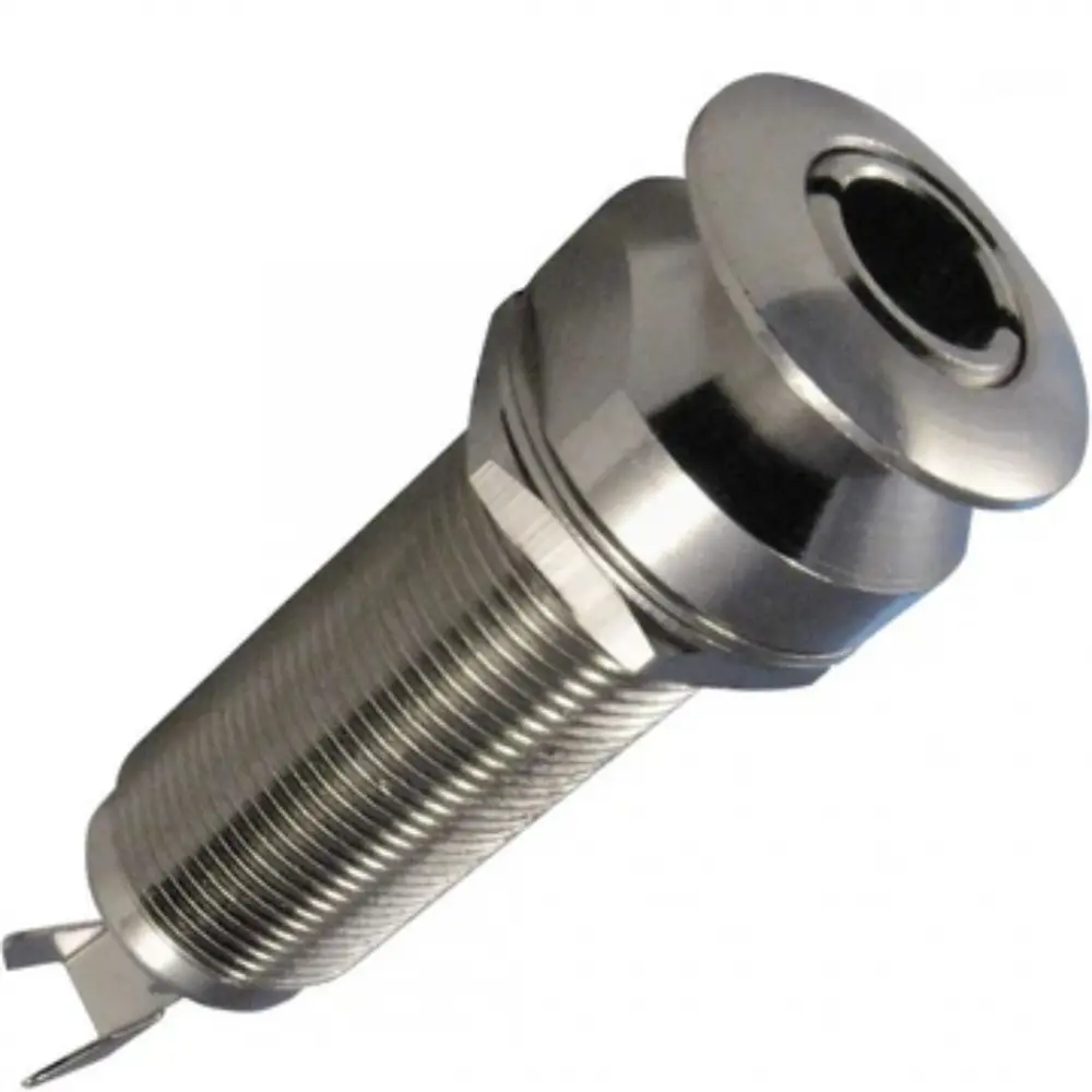 [6331] Ernie Ball 6331 Conector Jack Cromado para Guitarra