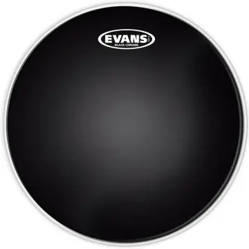 Evans TT13CHR Parche Black Chrome 13”