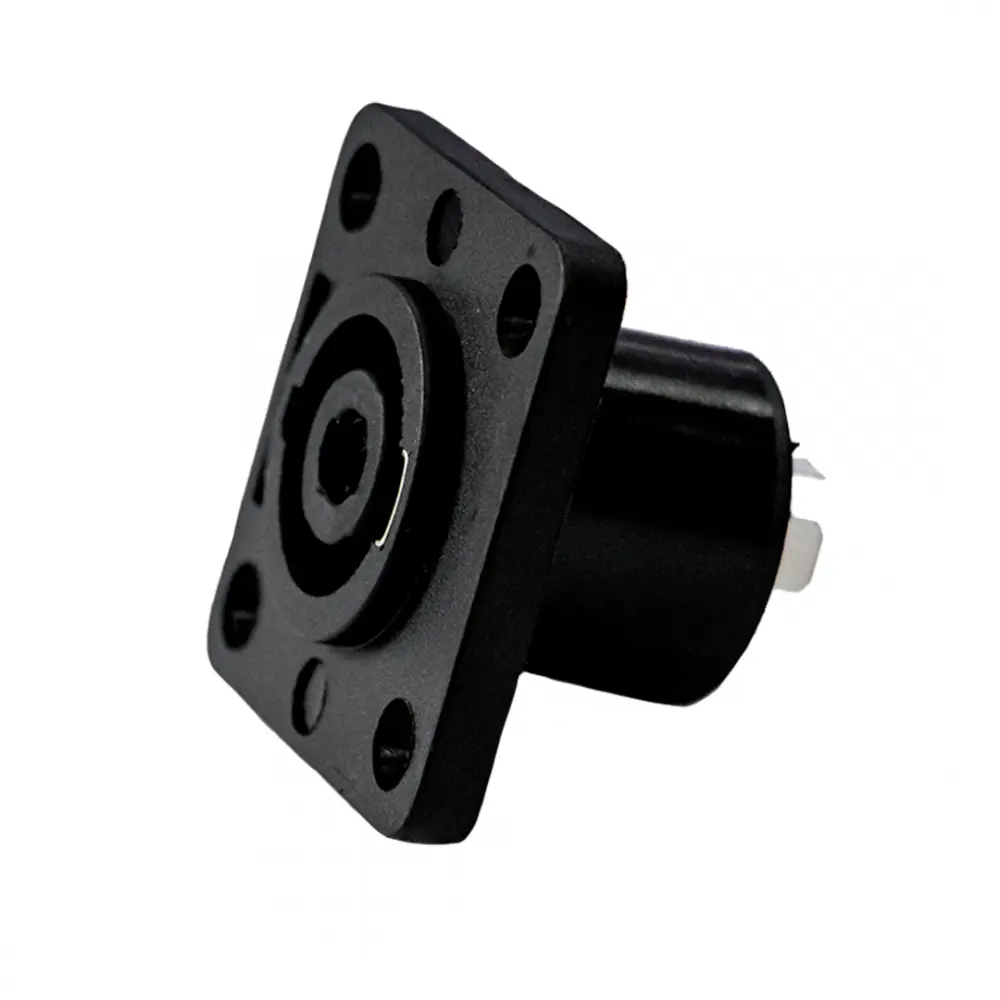Krack KTPB2R Conector para Chasis Tipo Neutrik Negro