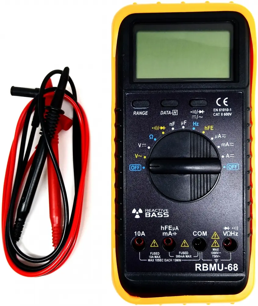 🔧 Multímetro Digital Krack RBMU68 | Herramienta Profesional Todo-en-Uno 💡