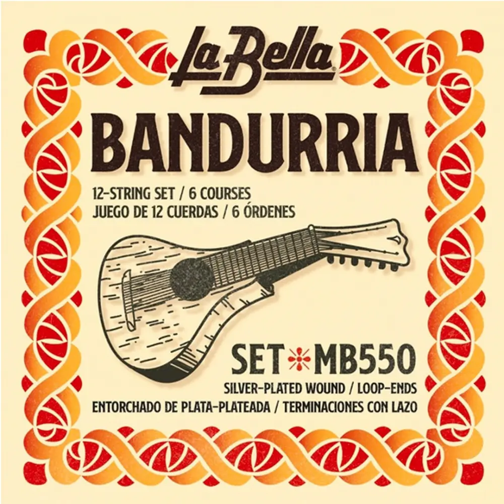 La Bella MB550 Encordadura para Bandurria