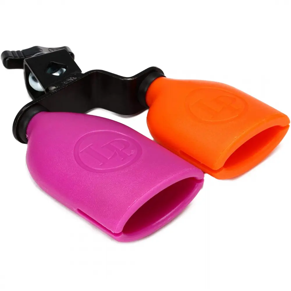 Latin Percussion LP617 Sambago Bells Morado/Naranja