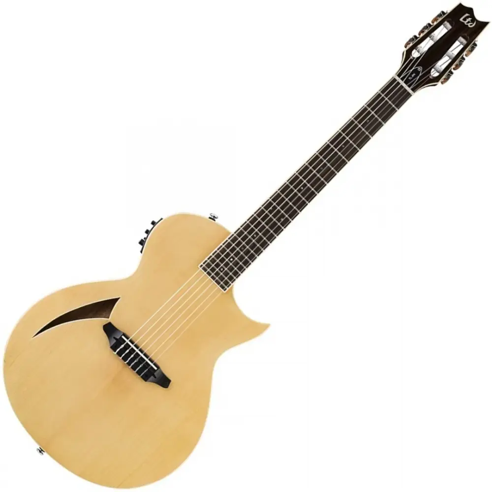 Guitarra Electroacústica LTD TL-6N Thinline Nylon  LTL6NNAT 🎸