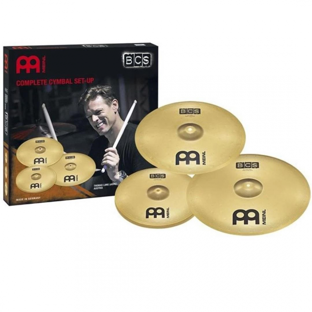 Meinl BCS141620 Paquete de Platillos 14”, 16” y 20”