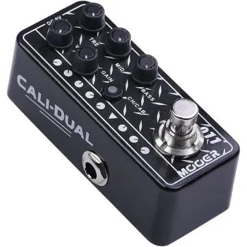 Mooer CALIDUAL Pedal Preamplificador para Guitarra