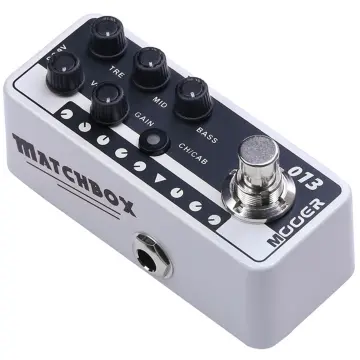 Mooer MATCHBOX Pedal Preamplificador para Guitarra