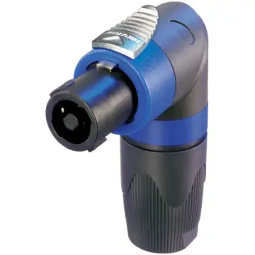 Neutrik NL4FRX Conector Speakon Hembra 4 Polos Marca Para Cable Angulado a 90°