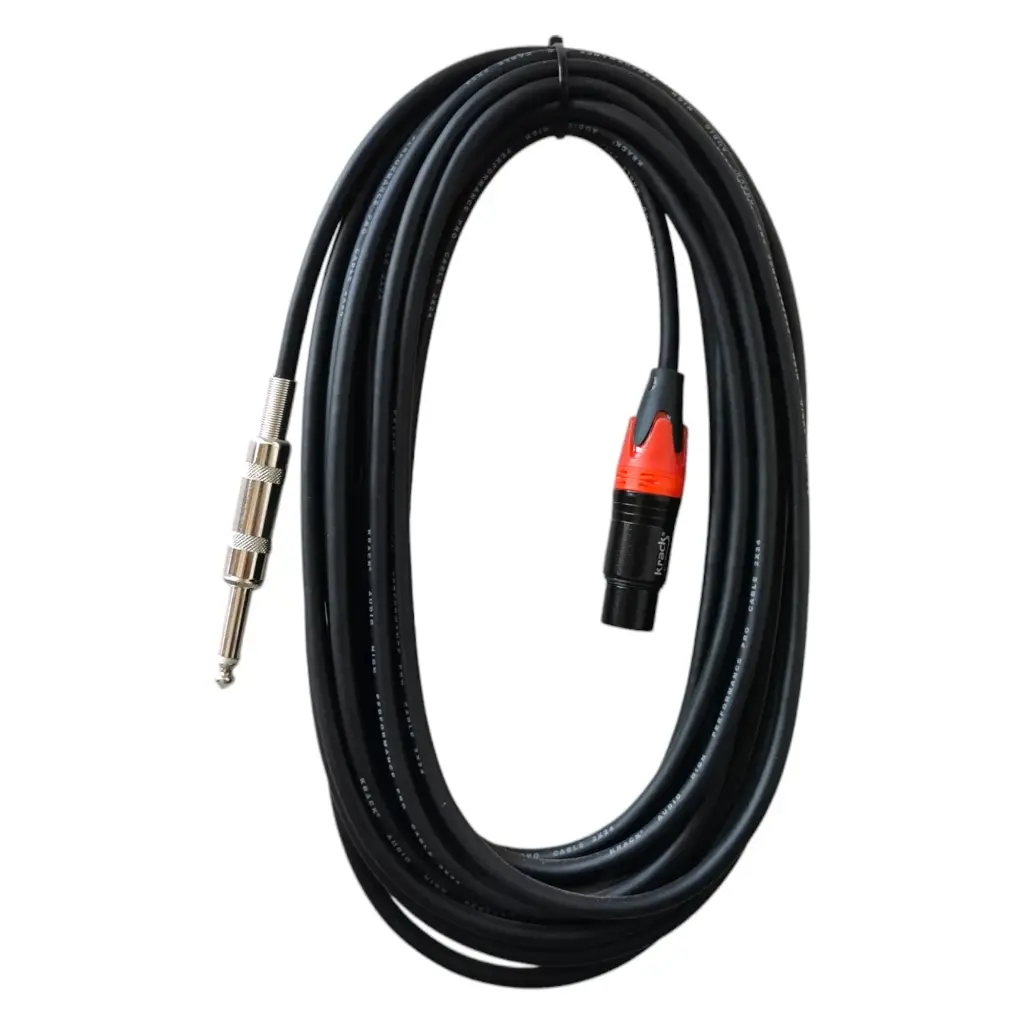 Only Music XLRHP6 Cable de Plug a Canon Hembra de 6 Metros