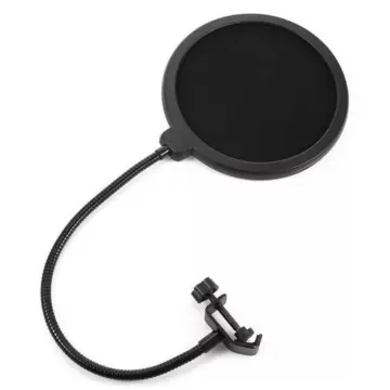 On Stage ASVS6 Filtro Antipop Con Herraje Para Montar En Pedestal De Micrófono