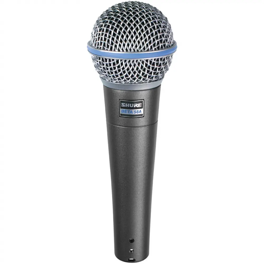Shure BETA58A Micrófono Vocal Dinámico Super Cardioide