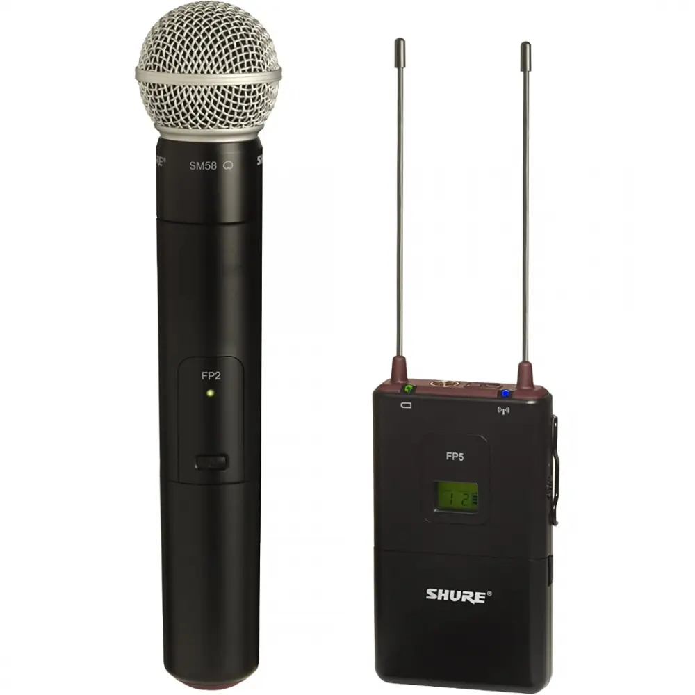 Shure FP25SM58 Sistema Inalámbrico Para Video Cámara Con Micrófono