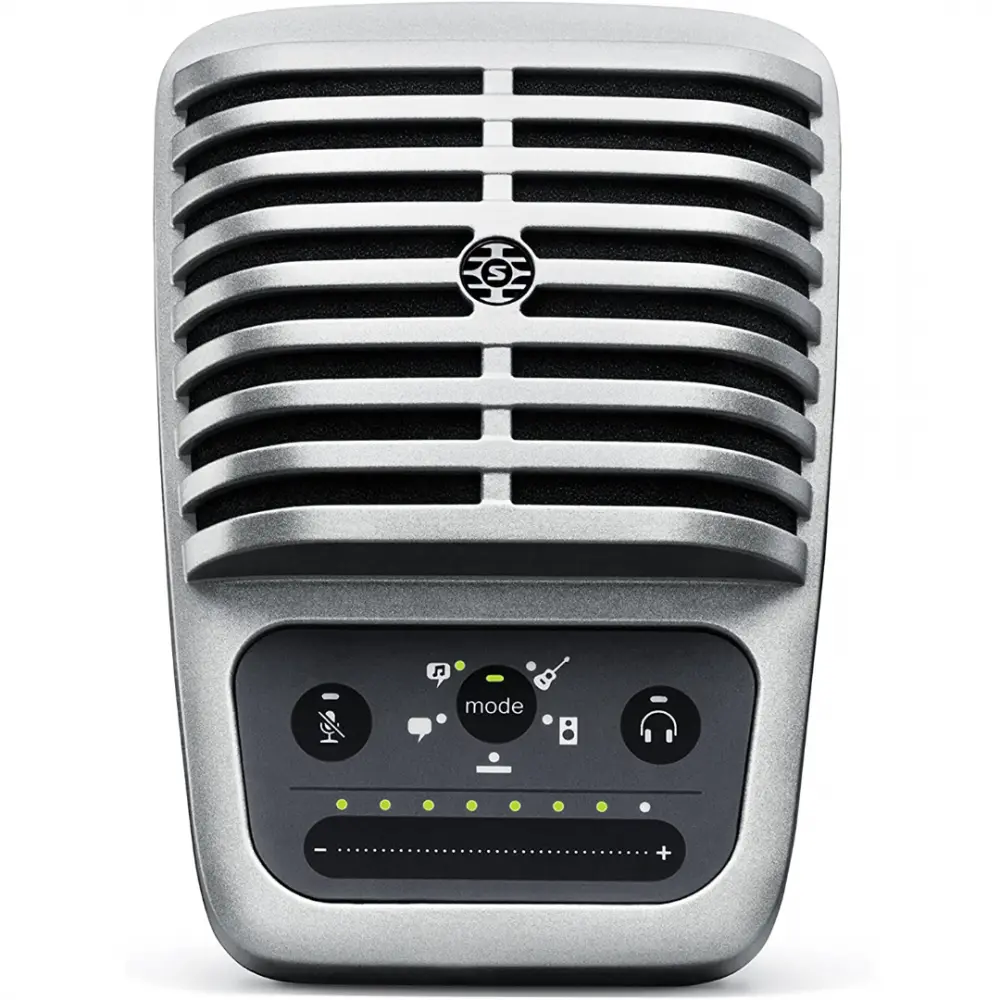 Shure MV51A Micrófono De Condensador Stereo Digital De Diafragma