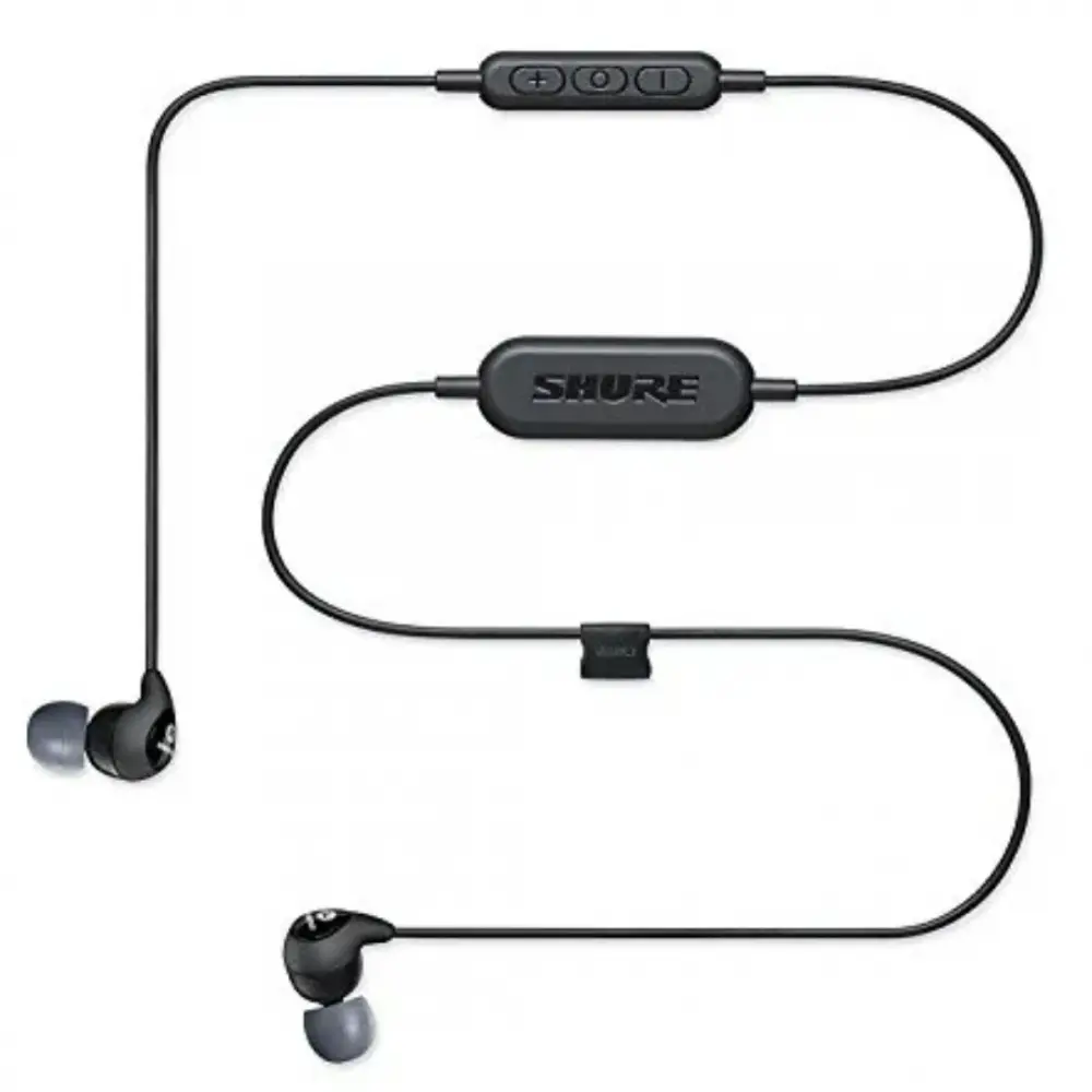 Shure SE112KBT1 Audífonos Aislantes De Sonido Negros Con Bluetooth