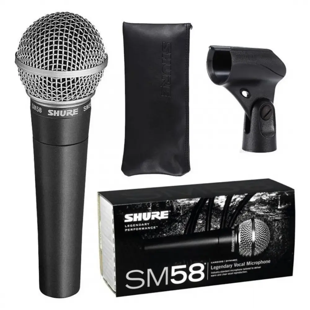 Shure SM58LC Micrófono Vocal Dinámico Cardioide