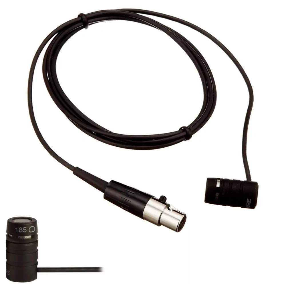 Shure WL185 Micrófono de Solapa de Condensador Cardioide
