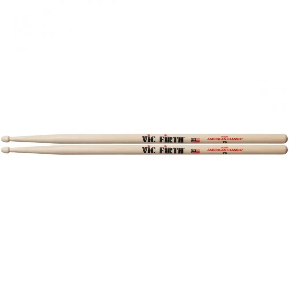 Vic Firth VF7A Baquetas 7A Punta de Madera