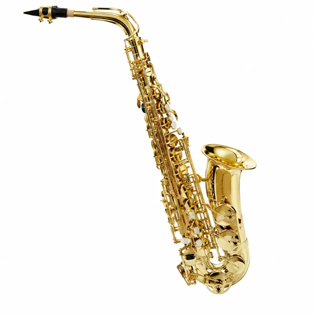 Distele SXALTO Saxofón Alto Laqueado Dorado