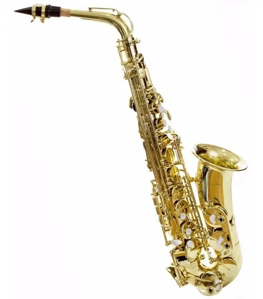Dst SXALTO Saxofón Alto Laqueado Color Dorado