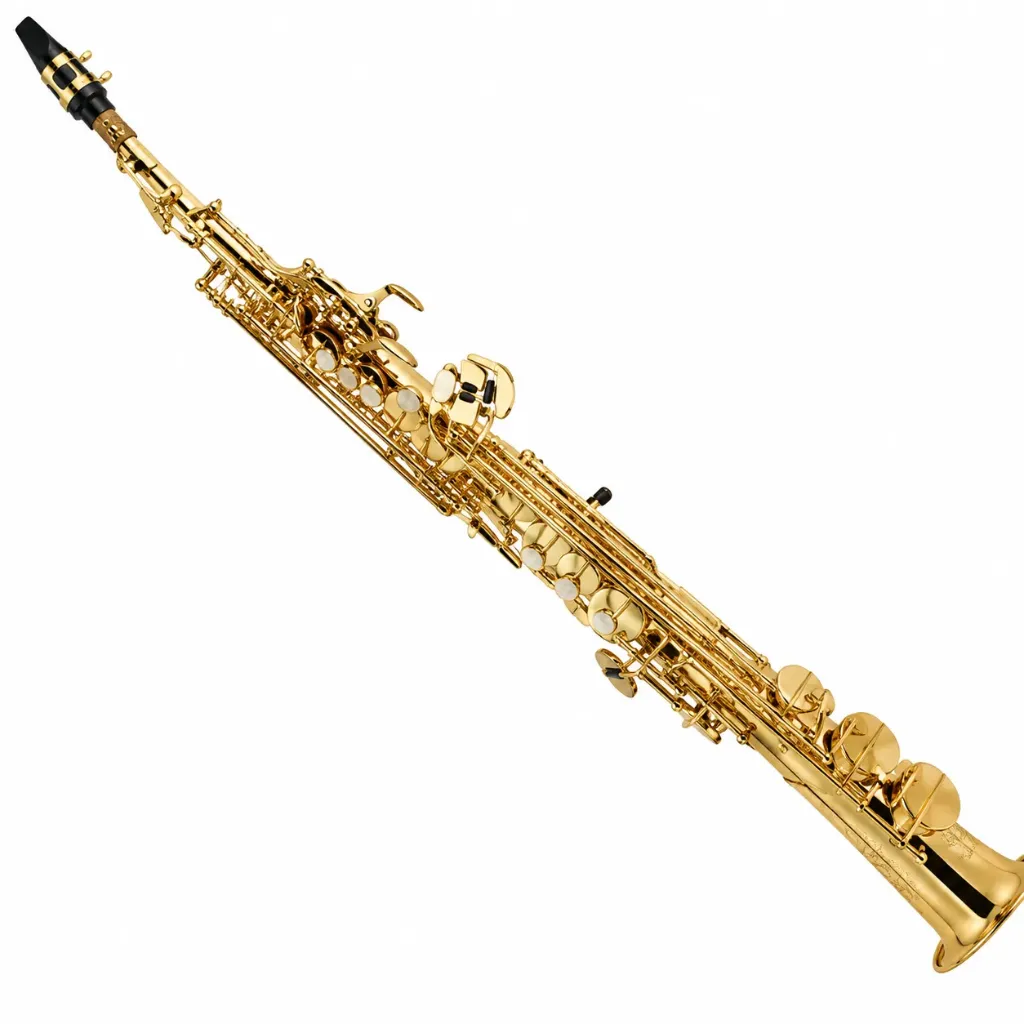 Distele SXSOPRANO Saxofón Soprano Laqueado Dorado