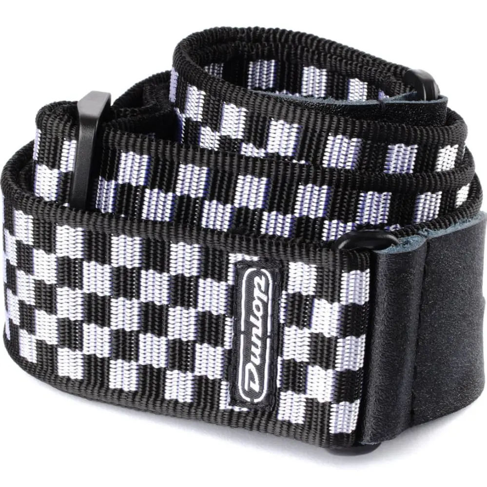 [D3831BK] Dunlop D3831BK Tahalí Cuadros Ajedrez