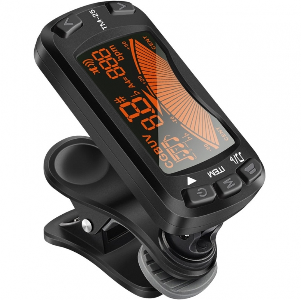 [TM25] Lekato TM25 Afinador Cromático con Metrónomo