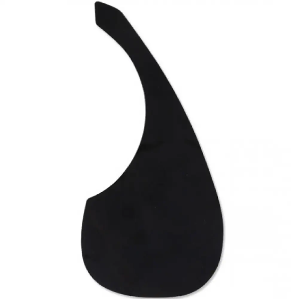 Only Music GPG002 Mica Golpeadora Para Guitarra en Forma de Gota Larga Negra