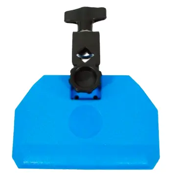 Alde Audio BLH03 Cencerro Acústico Azul Grande con Base Ajustable