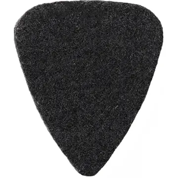 Púa Plumilla de Fieltro Para Ukulele Negra PPU002BLK