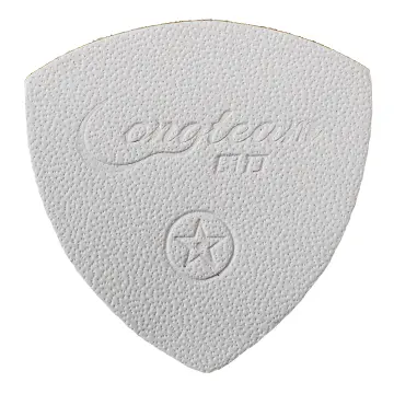 PPU016WHI Púa de Cuero de Oveja Blanca para Ukulele