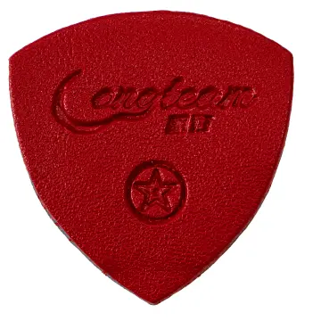 [PPU019RED] PPU019RED Púa de Cuero de Oveja Roja para Ukulele
