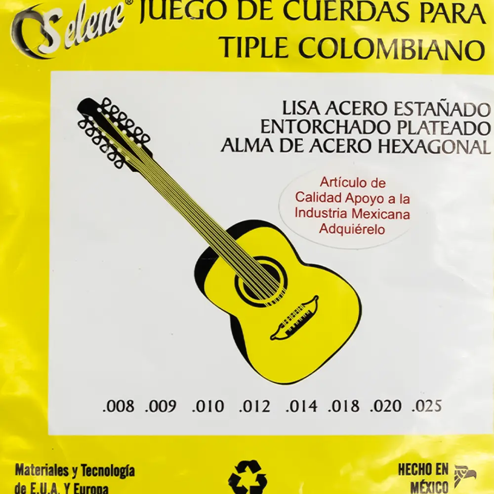 Selene SETC Encordadura para Tiple Colombiano