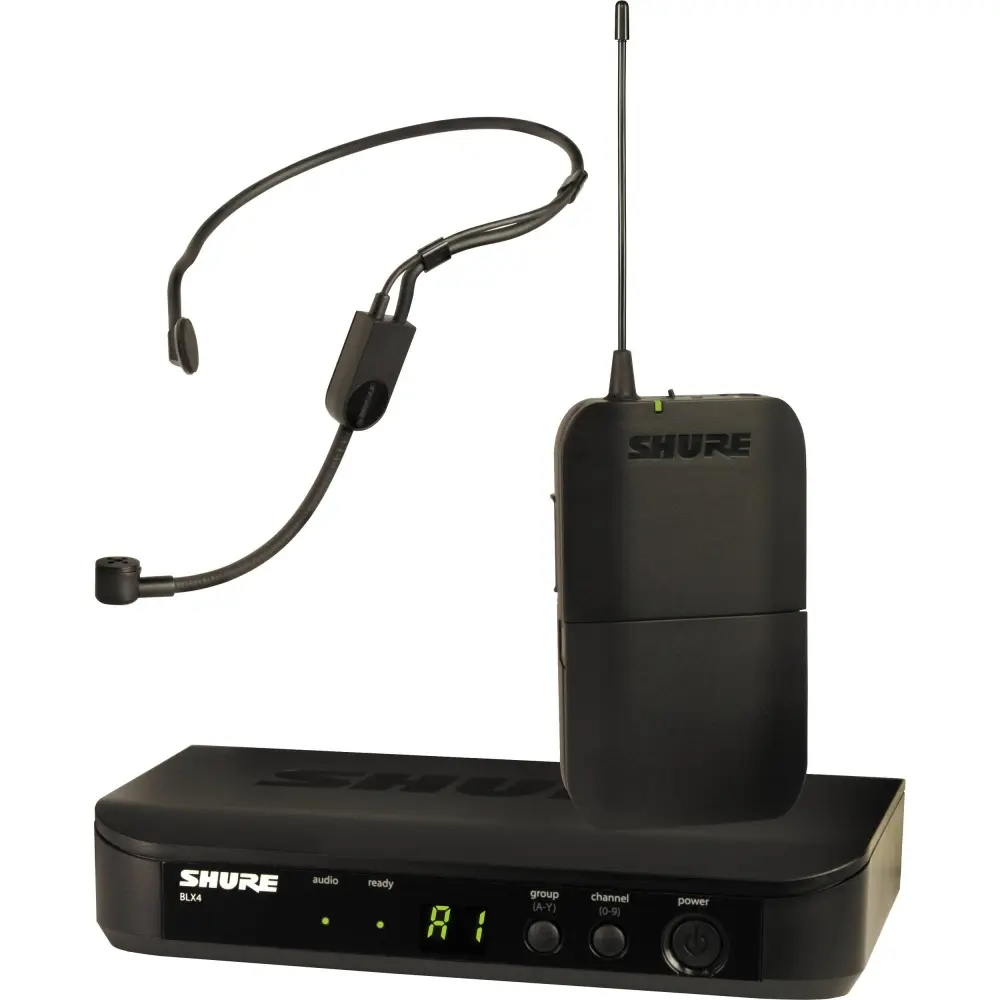 Shure BLX14PGA31 Sistema Inalámbrico con Micrófono de Diadema