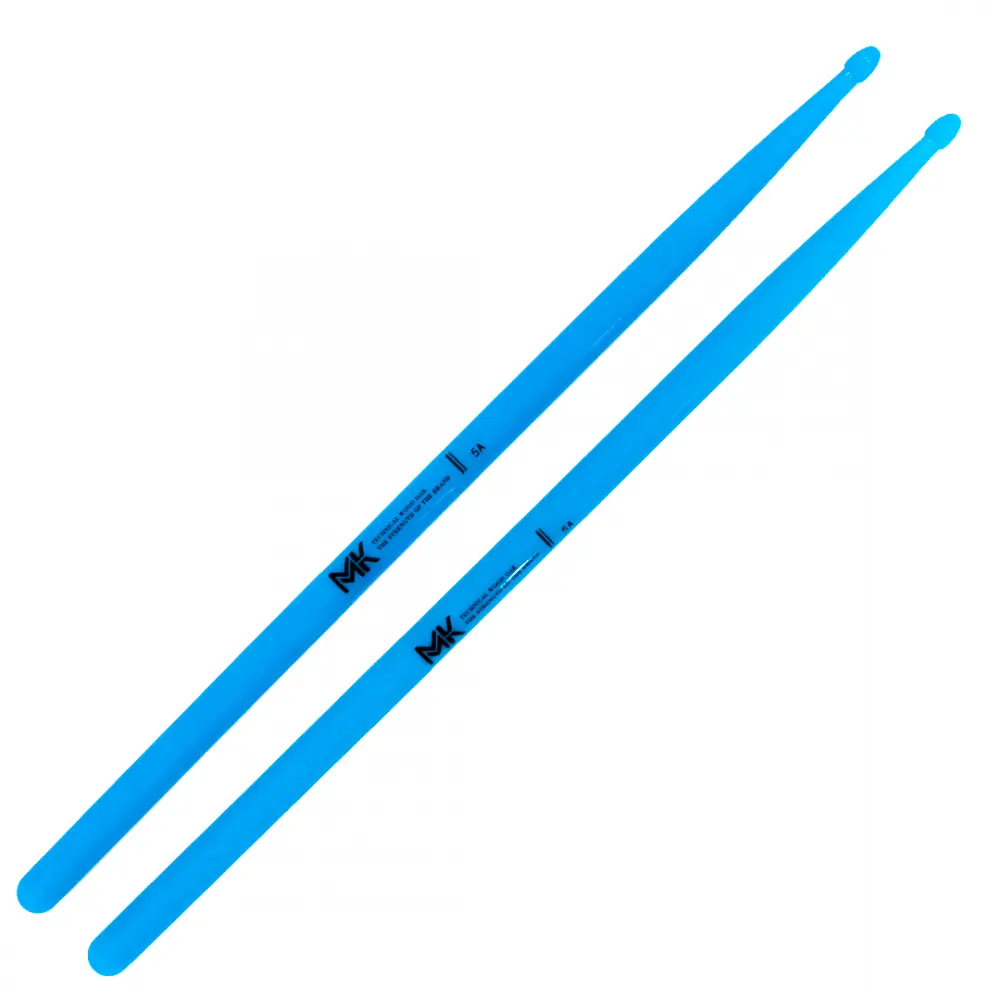 BPBF5 Baquetas 5A Luminosas Fluorescentes Azules
