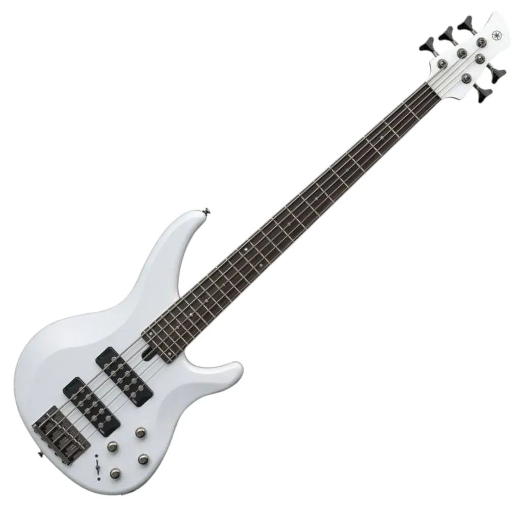 [TRBX305W] Yamaha TRBX305W Bajo Eléctrico 5 Cuerdas Blanco