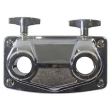 [BDB1] Alde Audio BDB1 Bracket Doble para Batería Cromado