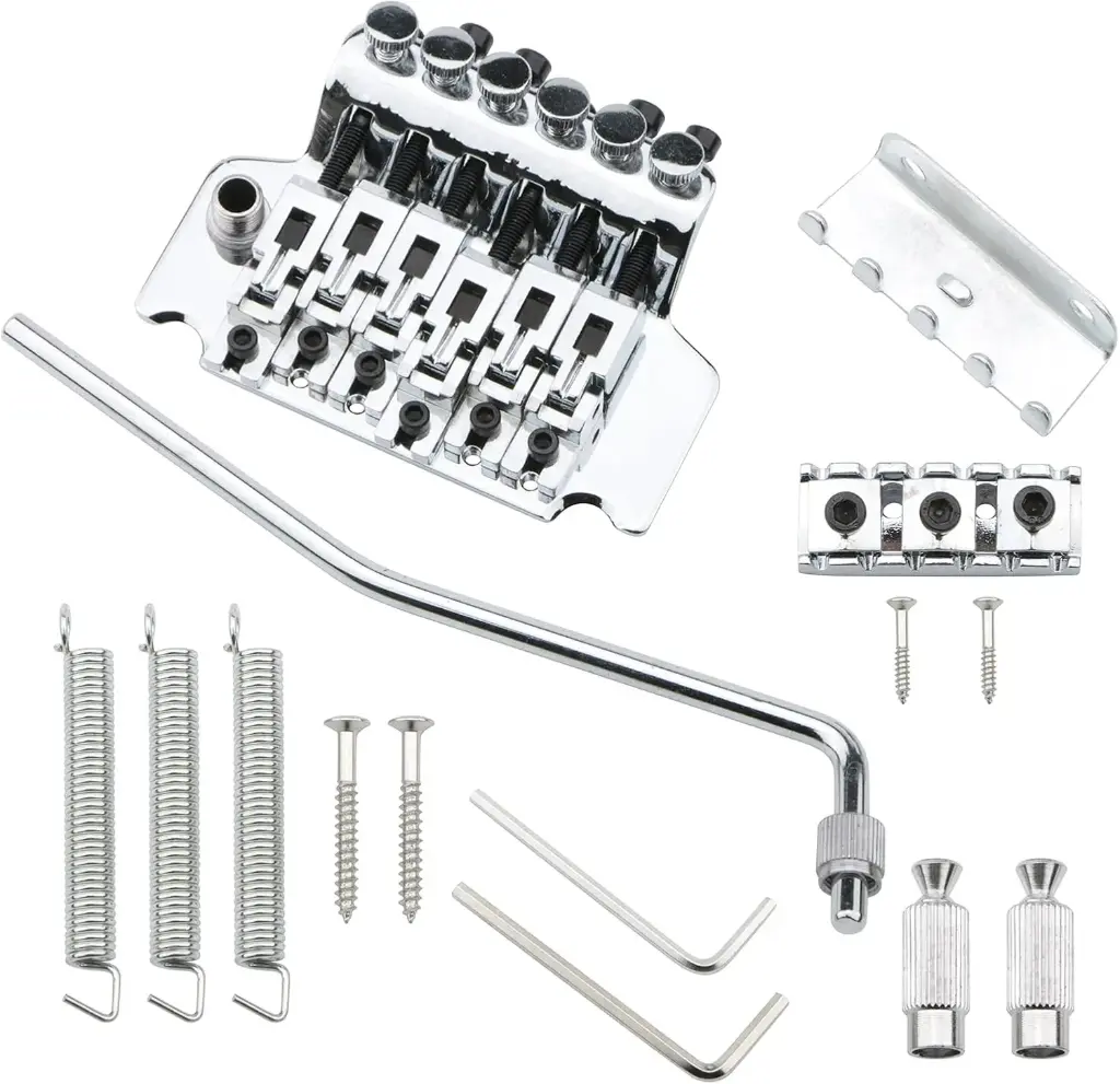 [ZFR02] ZFR02 Kit de Puente Tipo Floyd Rose para Guitarra Eléctrica