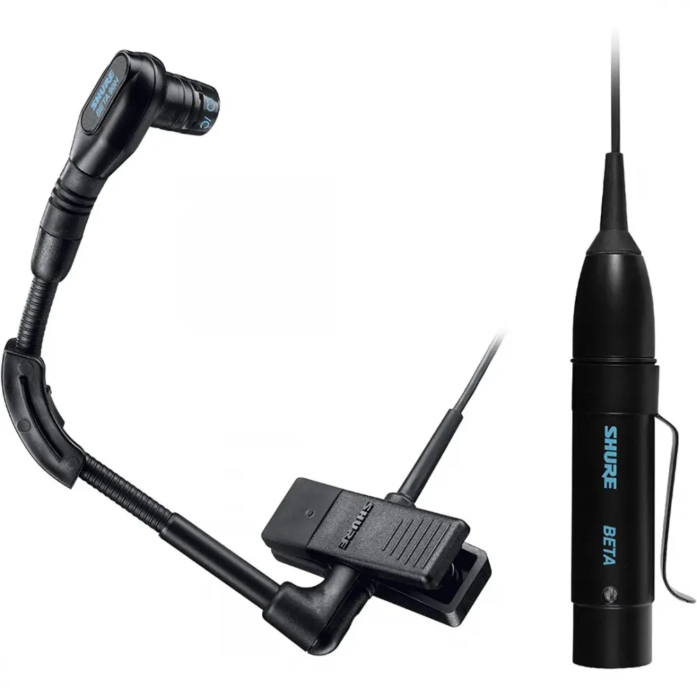Shure PGA98HTQG Micrófono de Condensador para Instrumento Cardioide