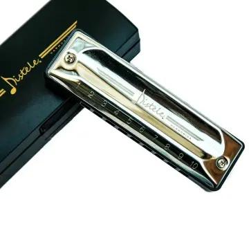 T002 Armónica de 10 Hoyos con Estuche