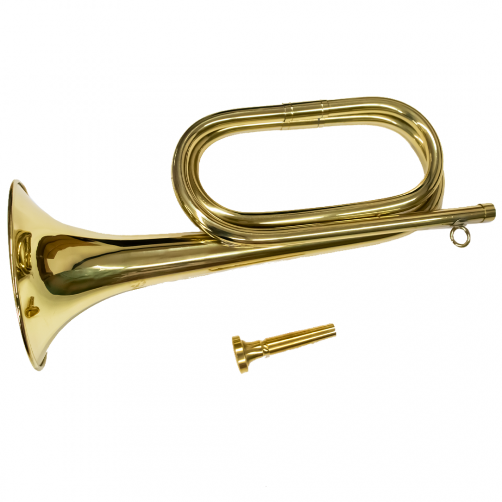 Alde Audio 6385L Corneta de Marcha Color Oro con Boquilla