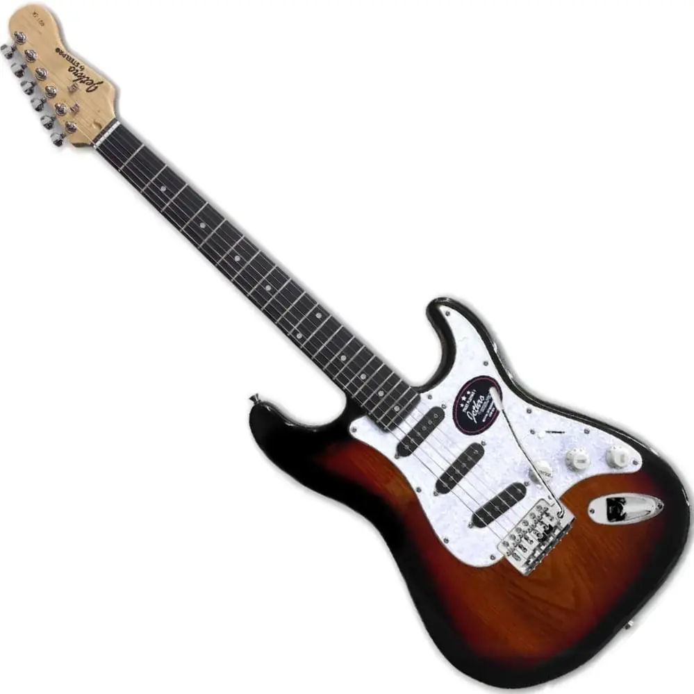 Paquete Guitarra Electrica Jethro Series By Steelpro Sunburst 021-SK