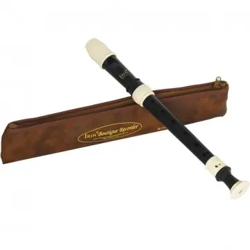 Irin FLEBLK Flauta Dulce Escolar Negra