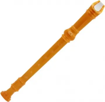 FLAYLW Flauta Dulce Escolar Amarillo Transparente