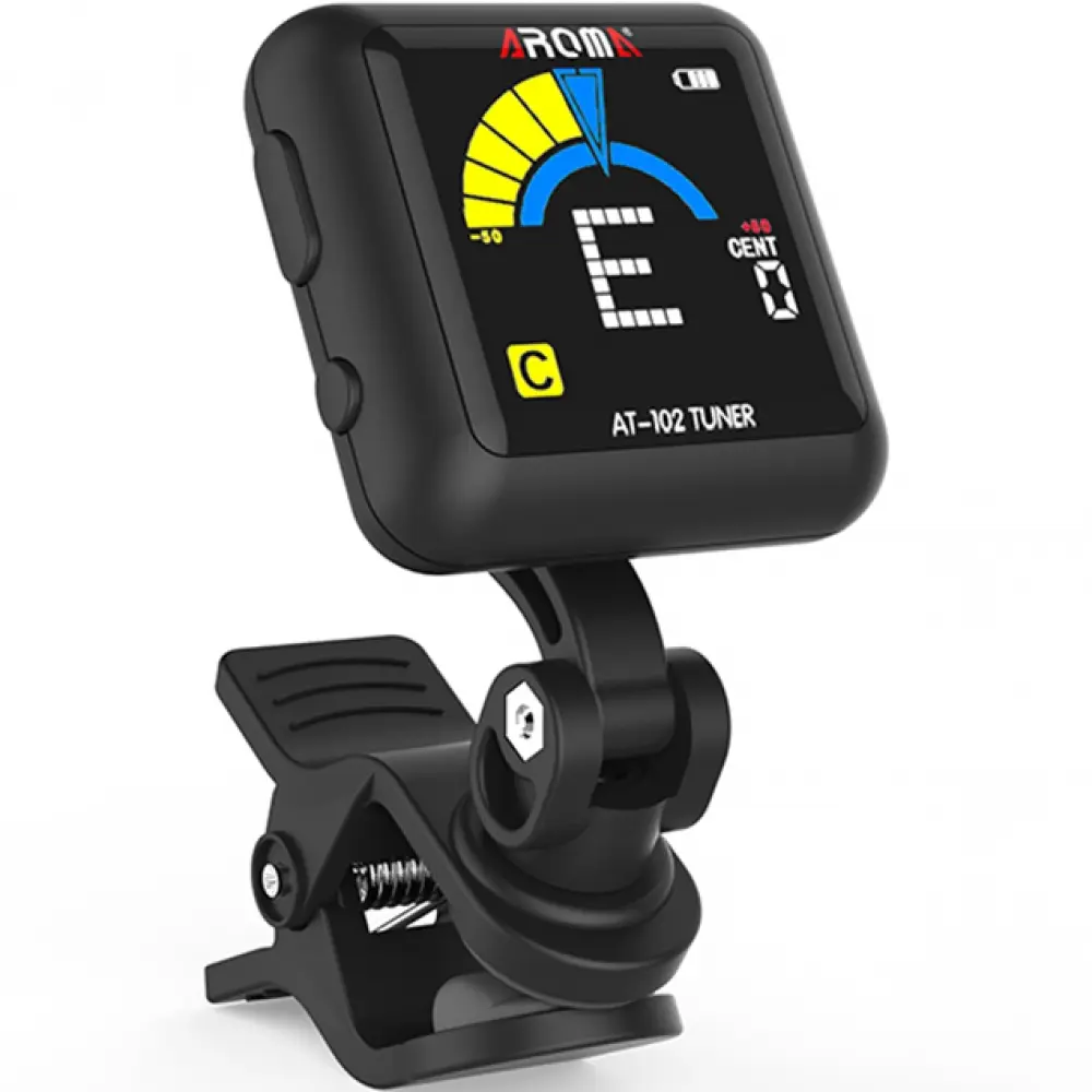 Aroma AT102 Afinador Electrónico Recargable Colores Vibrantes🎶
