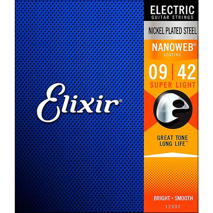 [12002] Elixir 12002 Encordadura para Eléctrica Nanoweb 9-42
